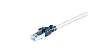 Wirewin Patchkabel: S/FTP, 20m, grau Cat.6A, LSOH, Klinke Verriegelbar