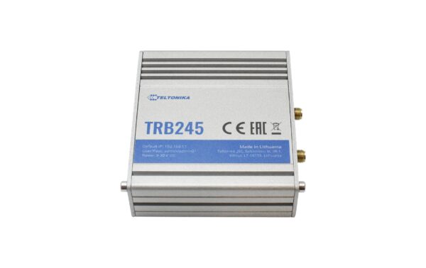 1114223_2 - Mediatech Teltonika LTE Industrierouter TRB245 Cat.4 LTE,3G RS232/485, 9-30Volt, Dual SIM