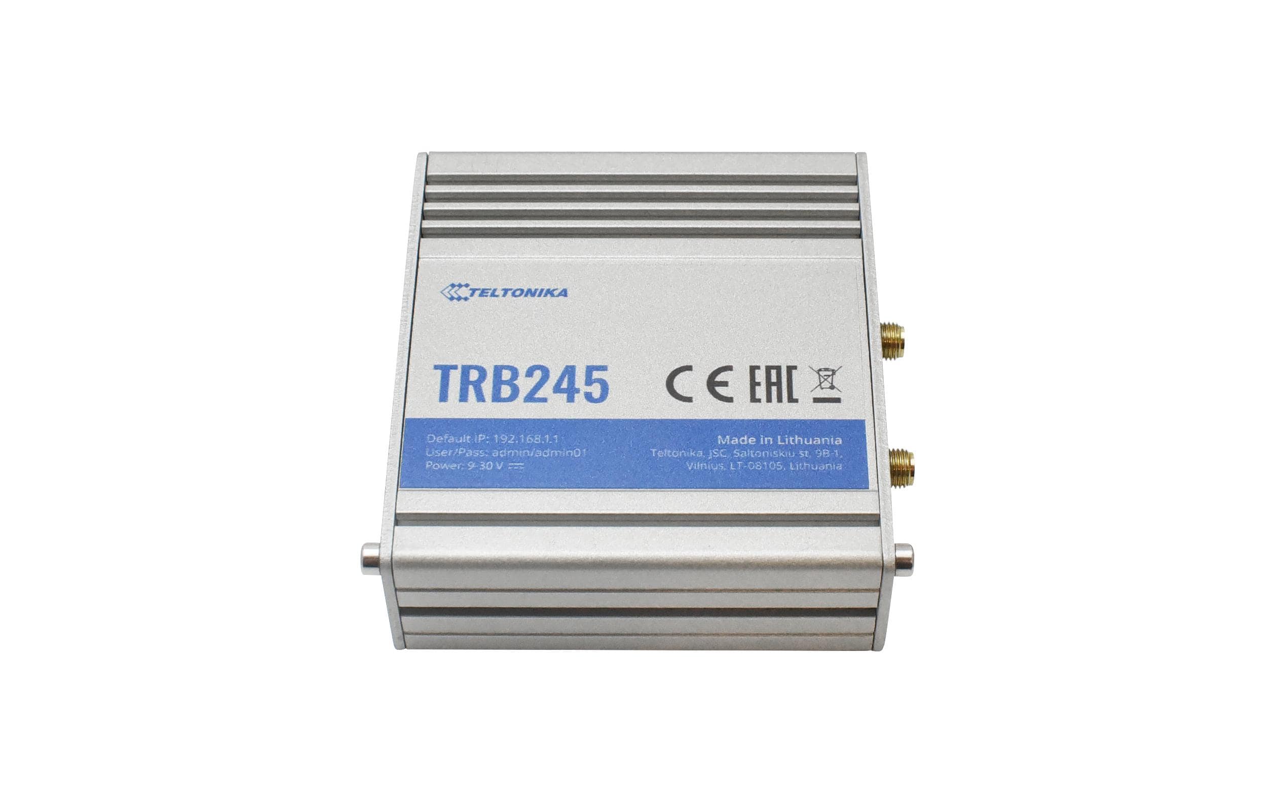 1114223_2 - Mediatech Teltonika LTE Industrierouter TRB245 Cat.4 LTE,3G RS232/485, 9-30Volt, Dual SIM