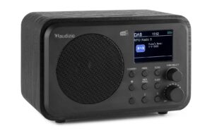 Audizio Milan DAB+ Radio mit BT u. FM, schwarz