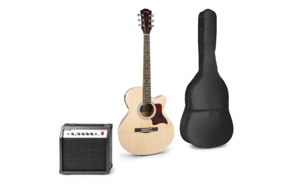 1114602 - Mediatech MAX ShowKit Elekroakustikgitarrenset, natur kaufen Schweiz | Mediatech.ch