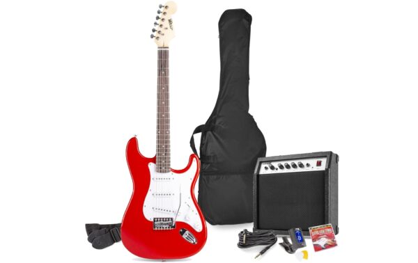 MAX GigKit E-Gitarrenset, rot kaufen Schweiz | Mediatech.ch
