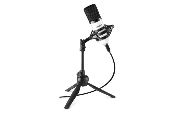 1114613 - Mediatech Vonyx CM300W USB-Mikrofon, Tischstativ, Spinne, Kabel kaufen Schweiz | Mediatech.ch
