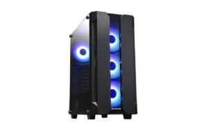 1114944 - Mediatech Chieftec Midi Tower Hunter, schwarz o.NT 2x3.5, 2x2.5 2xUSB3 kaufen Schweiz | Mediatech.ch