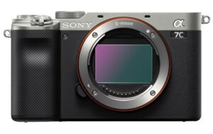 1115668 - Mediatech Sony Alpha 7C silber, 24.2 MP Vollformat nur Body, ohne Objektiv