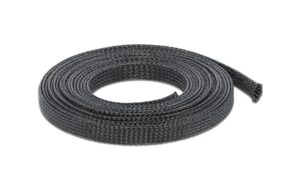 1115914 - Mediatech Delock Geflechtskabelschlauch, 10mx12mm selbstschliessend,schneidbar,hitzebeständig