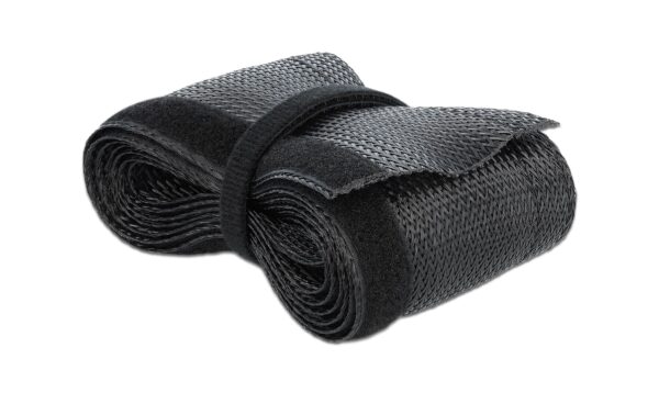 1115920 - Mediatech Delock Geflechtskabelschlauch, 5mx32mm selbstschliessend,schneidbar,hitzebeständig