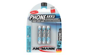 Ansmann Akku AAA NIMH 800 3er 800 mAh, 1.2V, maxE Technologie, 3er