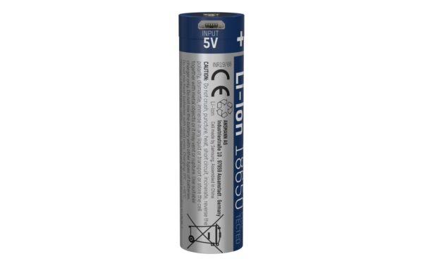 1121016_2 - Mediatech Ansmann Akku Li-Ion 18650 3500 Micro-USB min. 3350 mAh, 3.6V, 12.6 Wh, Micro-USB