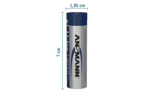 1121016_5 - Mediatech Ansmann Akku Li-Ion 18650 3500 Micro-USB min. 3350 mAh, 3.6V, 12.6 Wh, Micro-USB