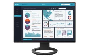 EIZO EV2495-SWISS EDITION 24.1 schwarz IPS LED,16:10, int. Dockingstation, USB C