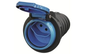 STEFFEN STEKO TPE-Kupplung T13 IP55 grau/hellblau, mit Verschlussdeckel, IP55 kaufen Schweiz | Mediatech.ch