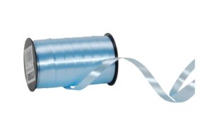 Spyk Geschenkband Poly glatt hellblau, Breite: 7 mm, Länge: 20 m