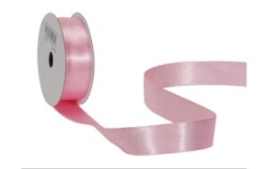 Spyk Geschenkband Satin rosa, Breite: 16 mm, Länge: 5 m