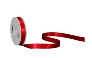 Spyk Geschenkband Satin rot, Breite: 16 mm, Länge: 25 m