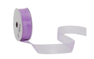 Spyk Geschenkband Organsa flieder, B: 15 mm, Länge: 8m