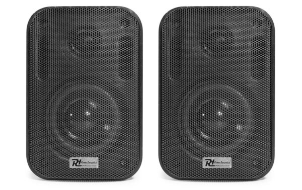 Power Dynamics BGO30W 3 In-/ Outdoor LS-Paar, 60W, BLK