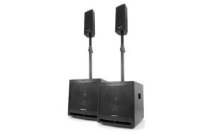 Vonyx VX1000BT - Box 1/2 Aktives PA-Komplettset mit 2x 10+ 2x Tops kaufen Schweiz | Mediatech.ch