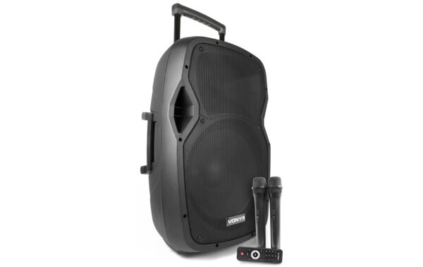 Vonyx AP1500PA 15 Trolley-Speaker mit Akku, 800W, Mics kaufen Schweiz | Mediatech.ch