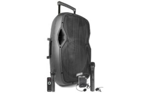 Vonyx AP1500PA 15 Trolley-Speaker mit Akku, 800W, Mics