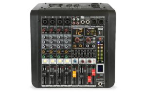 Power Dynamics PDM-M404A Analoger 4-Kanal Powermischer, Multi-FX