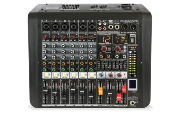 1123403 - Mediatech Power Dynamics PDM-M604A Analoger 6-Kanal Powermischer, Multi-FX kaufen Schweiz | Mediatech.ch