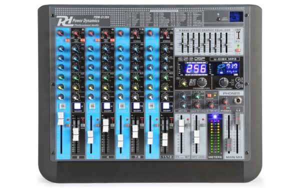 1123407 - Mediatech Power Dynamics PDM-S1204 Analoges 12-Kanal Mischpult, Multi-FX kaufen Schweiz | Mediatech.ch