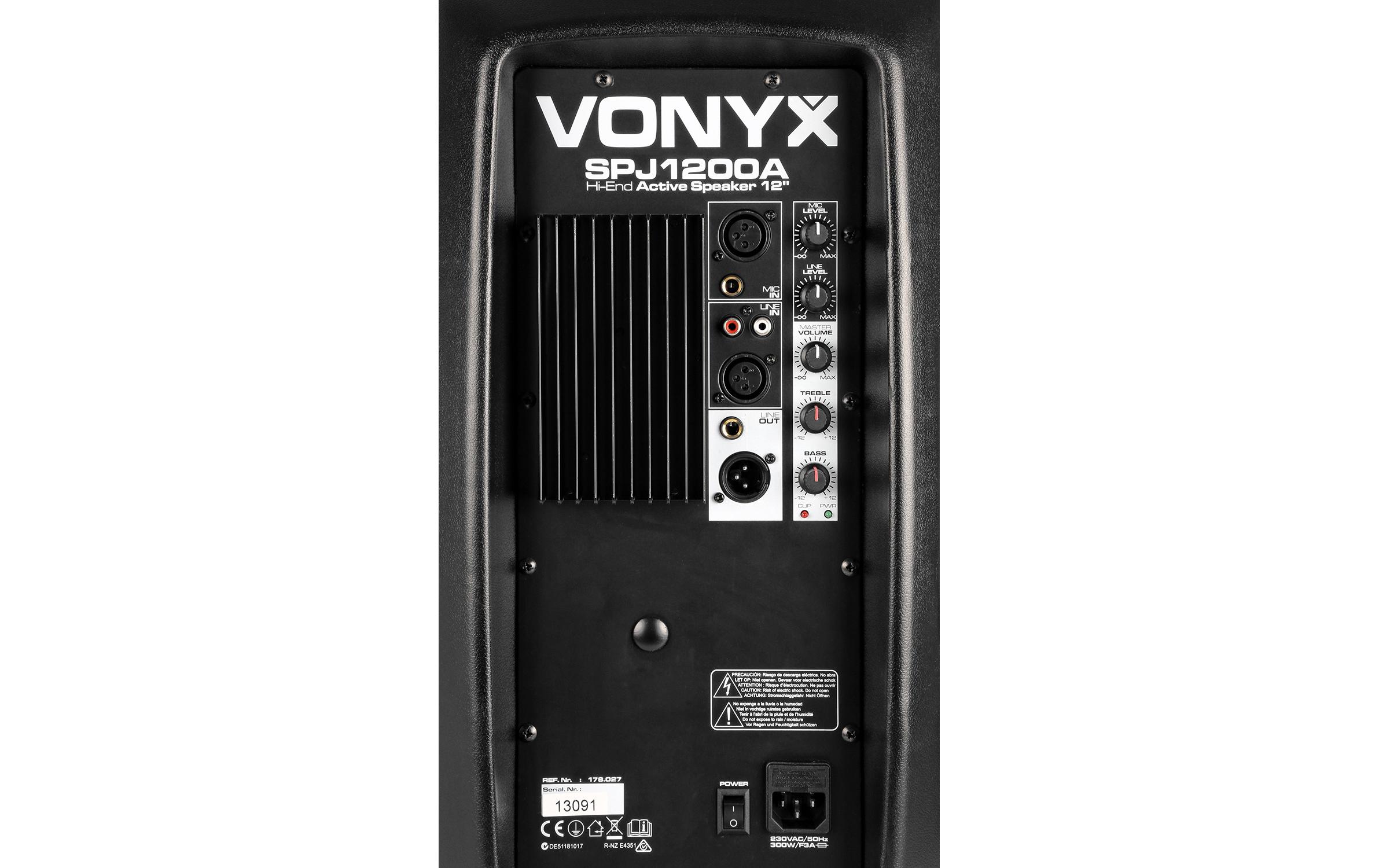 1123425_4 - Mediatech Vonyx SPJ-1200A 12 PA-Lautsprecher, aktiv, 600W