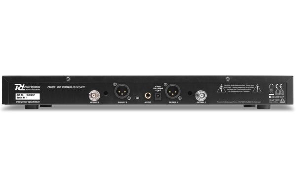 Power Dynamics PD632C 2-Kanal digital UHF Funkstrecke, Combo