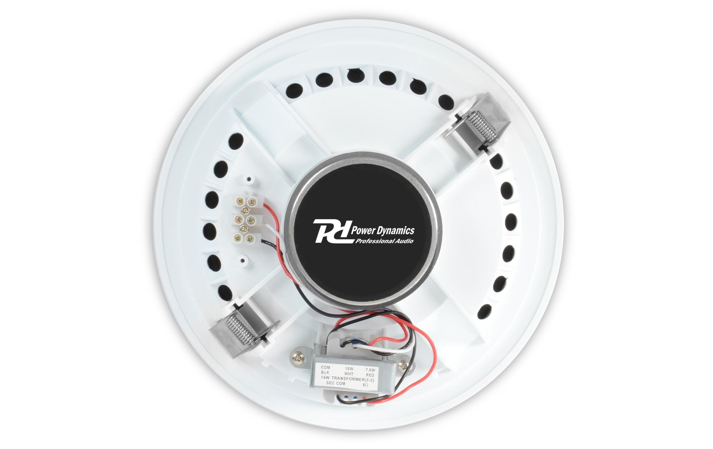 1123501_1 - Mediatech Power Dynamics CSPB8 8 Deckeneinbau LS, 100V, weiss