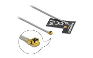 1126625 - Mediatech Delock 2.4Ghz WLAN Antenne, 10cm, 1.13 MHF I Stecker, Klebemontage, 2 dBi kaufen Schweiz | Mediatech.ch