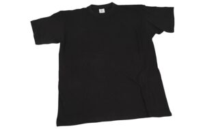 Creativ Company T-Shirt uni schwarz Grösse XL, Breite 59 cm