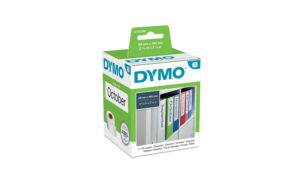Dymo Ordner-Etiketten breit 59x190mm,weiss 1 Rolle à 110 Etiketten