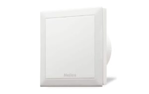 Helios Ventilator MiniVent M1 m. Nachlauf IP45, 230V, 100mm, weiss