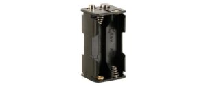 Velleman BH343B Batteriehalter 4x AA mit Druckknopfanschluss