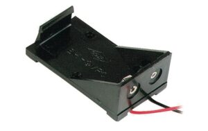 Velleman BH9V Batteriehalter 1x 9V Block mit Lötanschlusskabel