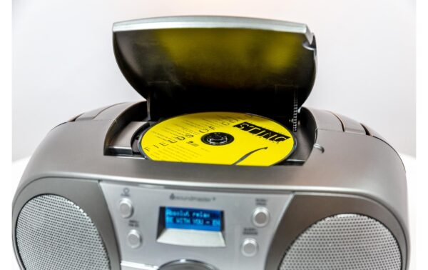 1130188_3 - Mediatech Soundmaster SCD1800TI, DAB+ Boombox, grau DAB+/UKW Digitalradio, CD/MP3, BT, USB