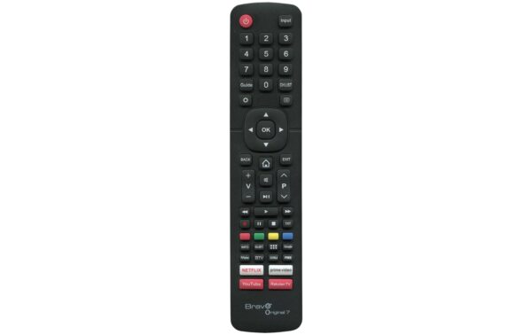 Bravo Fernbedieung ORIGINAL 7 als Ersatz für Hisense Fernbedienungen kaufen Schweiz | Mediatech.ch
