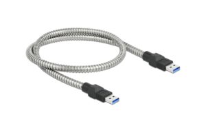 Delock USB3.2 Kabel, 50cm, A-A, Metalmantel USB3.2 Gen1, 5Gbps kaufen Schweiz | Mediatech.ch
