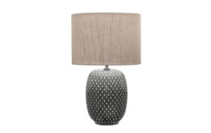 1131670 - Mediatech PAULEEN Pretty Classy Tischleuchte max. 60W, Dunklelgrau/Beige, E27 kaufen Schweiz | Mediatech.ch