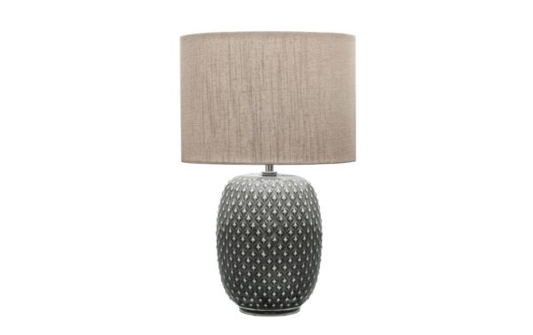 PAULEEN Pretty Classy Tischleuchte max. 60W, Dunklelgrau/Beige, E27 kaufen Schweiz | Mediatech.ch