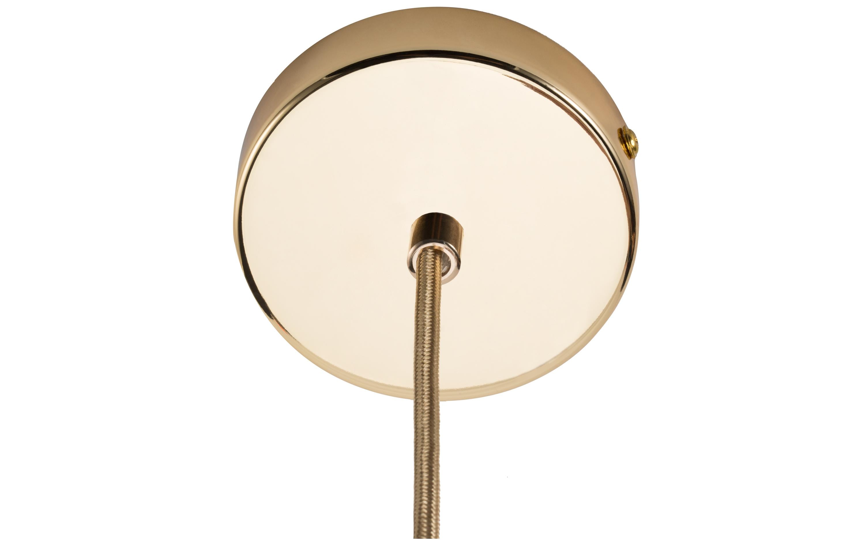 1131706_3 - Mediatech PAULEEN Gleaming Gold Pendelleuchte max. 25W, Gold/Messing, E27