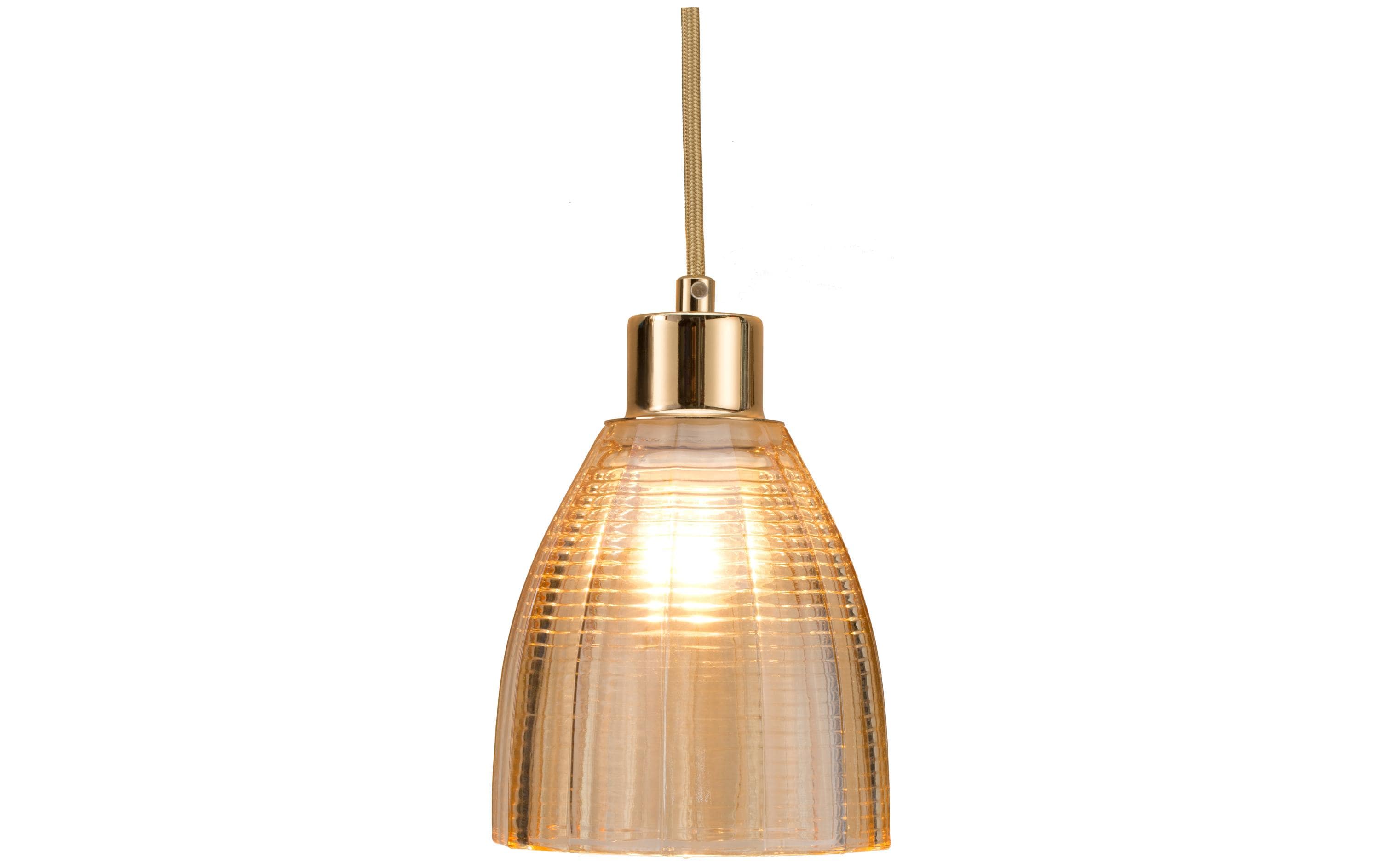 1131706_4 - Mediatech PAULEEN Gleaming Gold Pendelleuchte max. 25W, Gold/Messing, E27