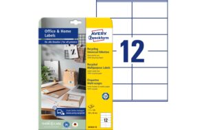 Avery Zweckform Recycling Etiketten weiss 105x48mm ILK
