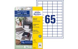 Avery Zweckform Etiketten 38x21,2mm weiss mit QuickPEEL Abziehhilfe ILK