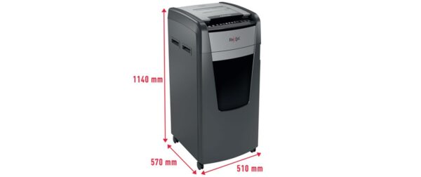 1132045_2 - Mediatech Rexel Aktenvernichter Optimum Autofeed+750X 4x30mm Partikelschnitt