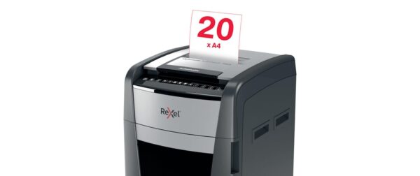 1132045_4 - Mediatech Rexel Aktenvernichter Optimum Autofeed+750X 4x30mm Partikelschnitt