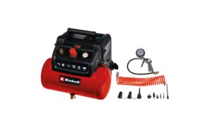 1132997 - Mediatech Einhell Kompressor TC-AC 190/6/8 OF Set kleiner, tragbarer Kompressor, ölfrei kaufen Schweiz | Mediatech.ch