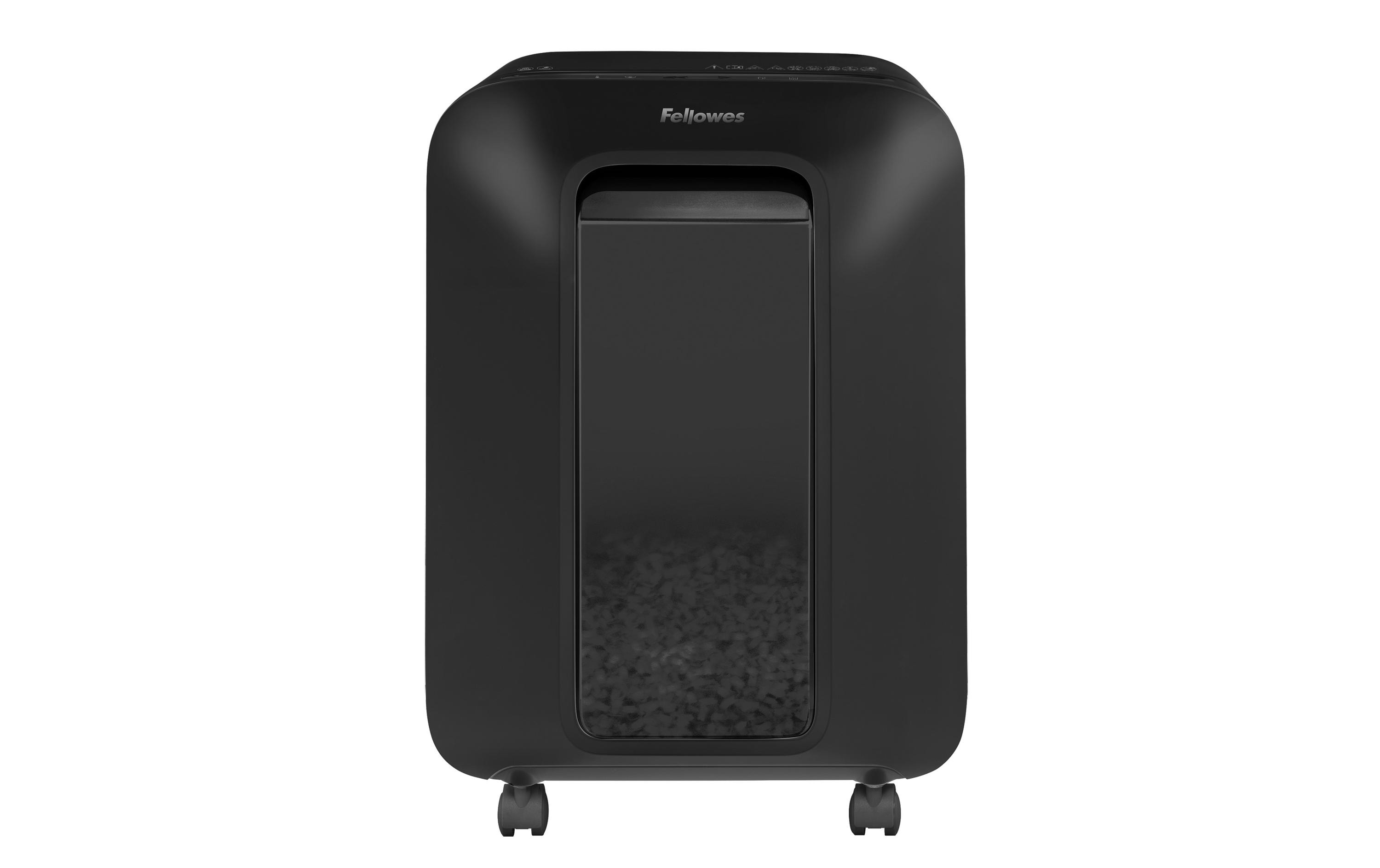 1133352_5 - Mediatech Fellowes Aktenvernichter LX200 schwarz 12 Blatt, 22 Liter, Microschnitt