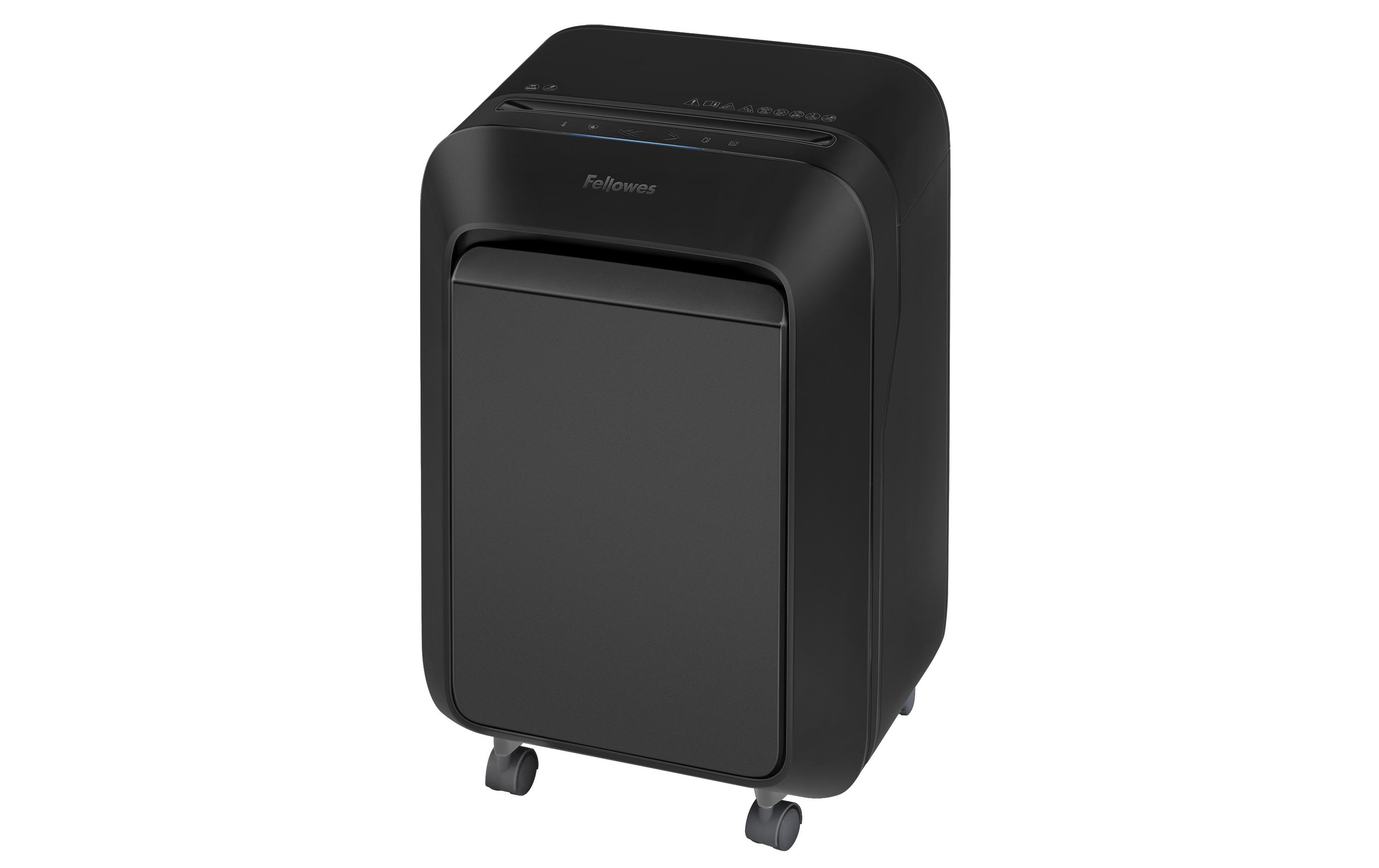 1133353 - Mediatech Fellowes Aktenvernichter LX210 schwarz 16 Blatt, 23 Liter, Microschnitt kaufen Schweiz | Mediatech.ch